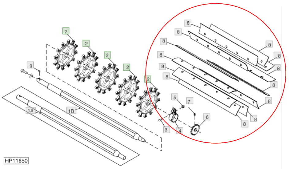 Aspa del ventilador de limpieza