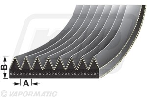 Correa de ventilador