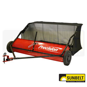 Barredora de césped de 48" para Tractor de Jardín