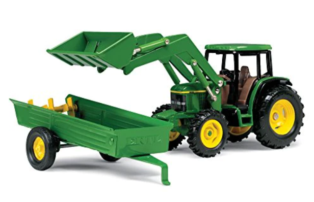 Tractor 6210 con pala y cargador Escala 1/32