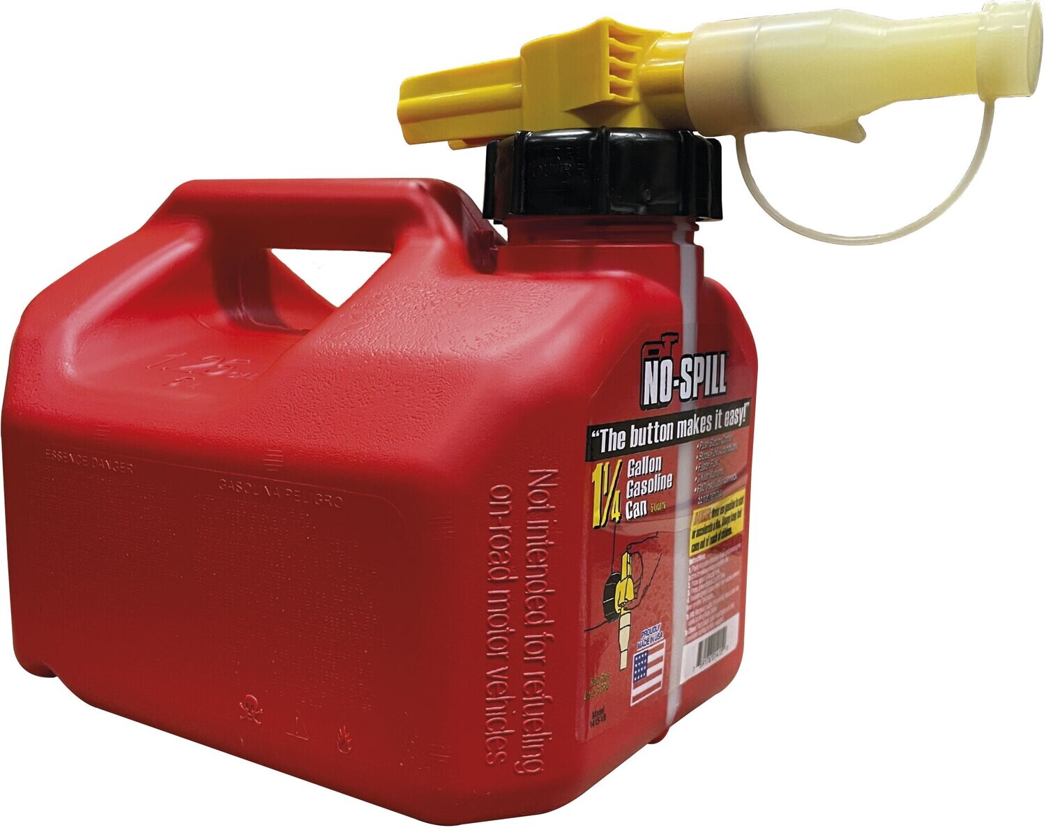 Bidón antiderrame de gasolina 1,25 gal / 4,73 lts