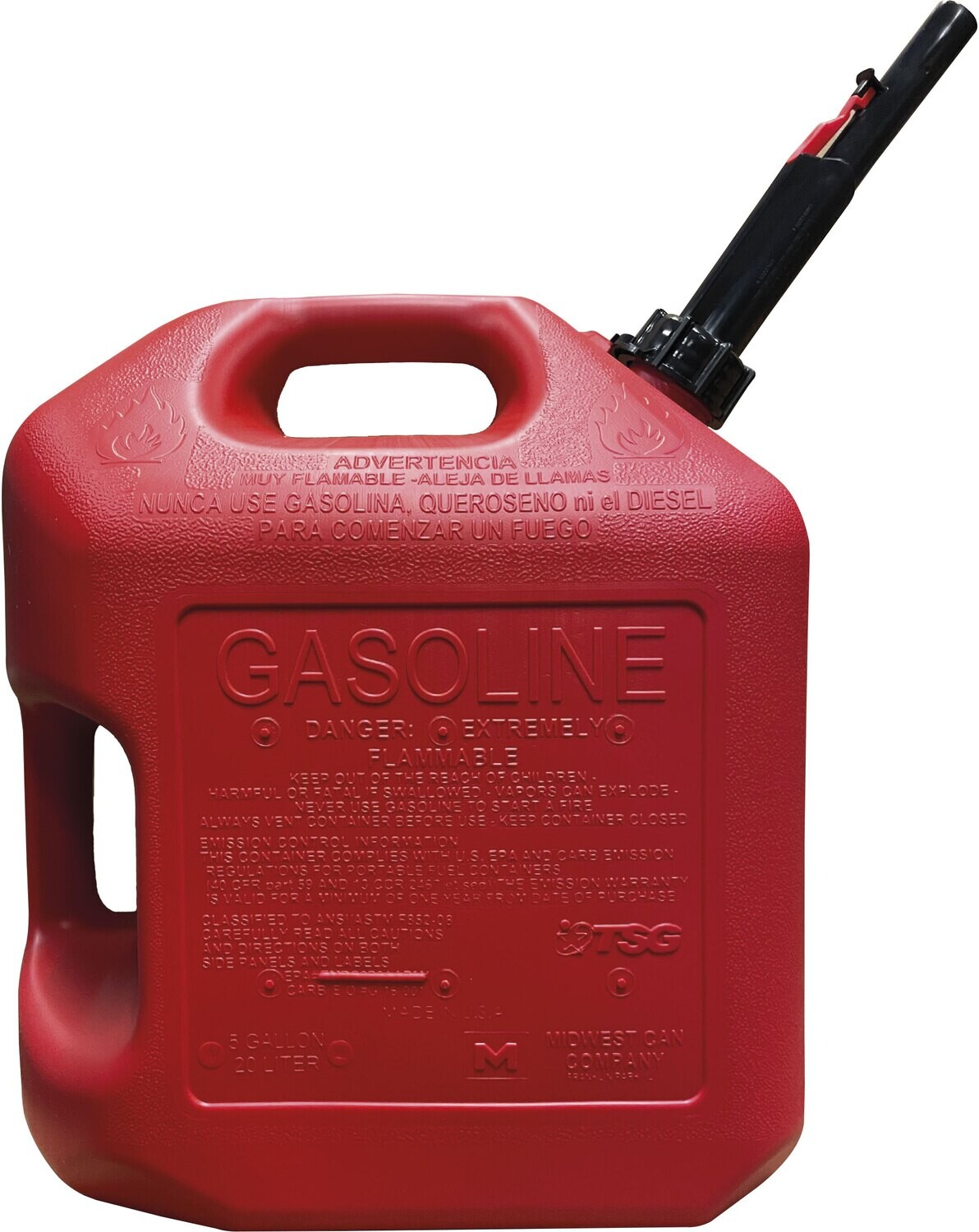 Bidón antiderrame de gasoil 5 gal / 18,9 lts