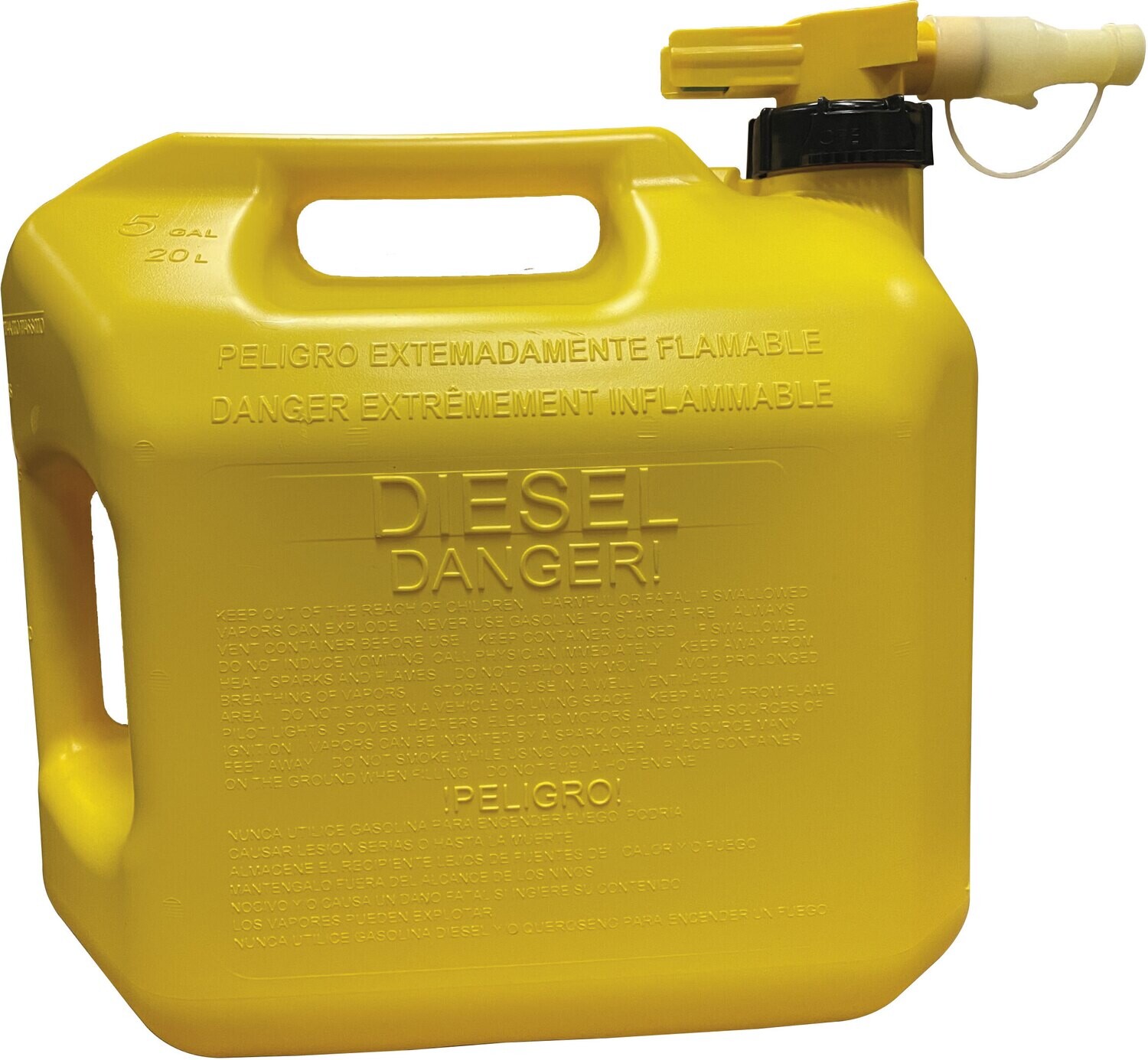 Bidón antiderrame de diesel 5 gal / 18,9 lts