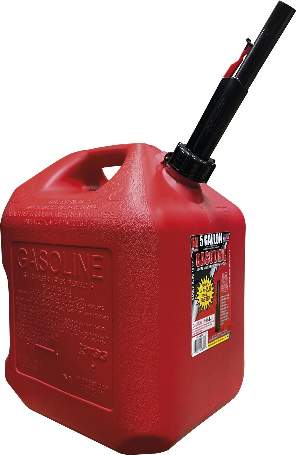 Bidón antiderrame de gasoil 5 gal / 18,9 lts