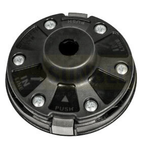 Cabezal de corte universal de 4 líneas para bordeadora - Carga rápida