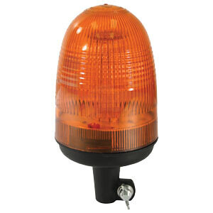 Baliza giratoria Beacon 80 LED con base de goma flexible