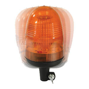 Baliza giratoria Beacon 80 LED con base de goma flexible