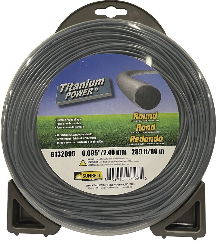 Tanza redonda 2,4mm 88m