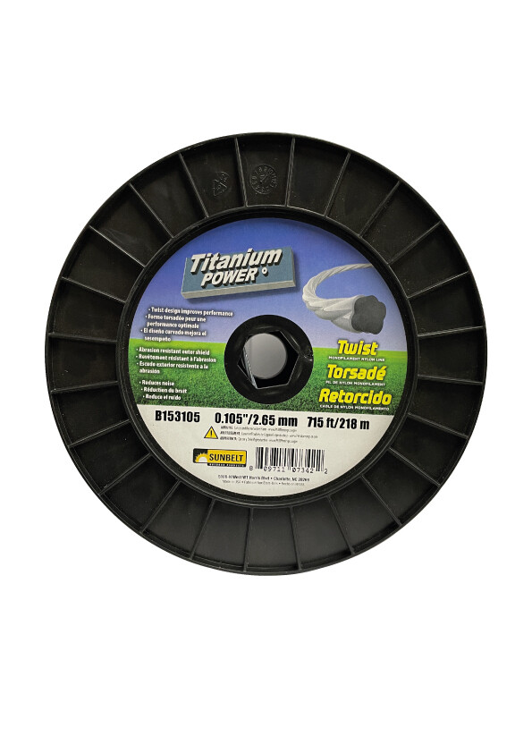 Tanza para bordeadora twist 2,7mm 219m