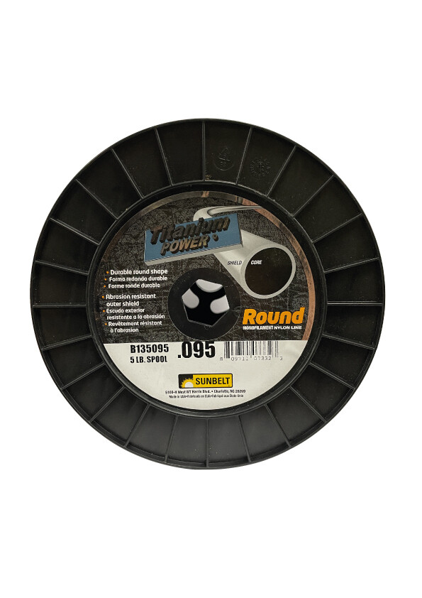 Tanza para bordeadora redonda 2,4mm 443m