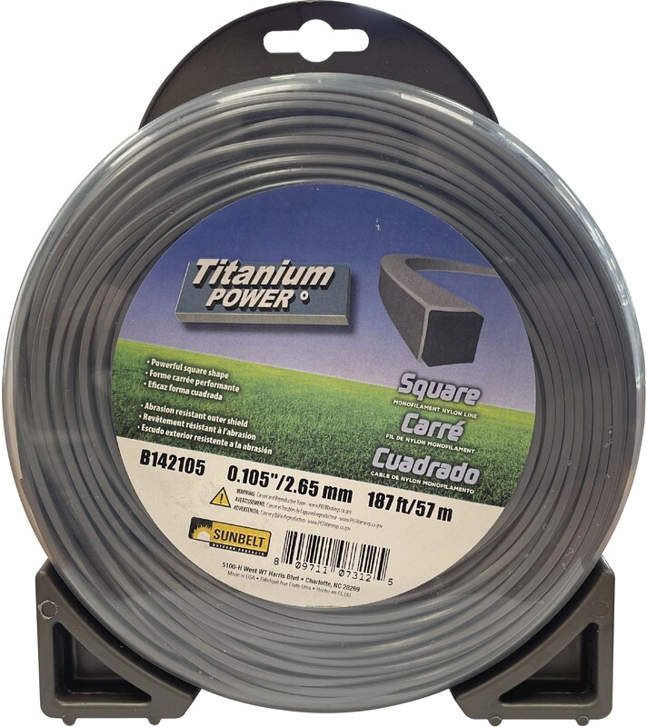 Tanza cuadrada 2,7mm 57m