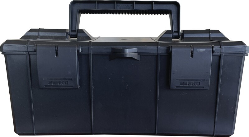 Caja de herramientas plástica 12.625" X 6.625" X 5.250"