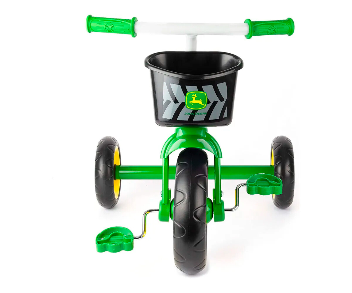 Triciclo Verde De Acero John Deere