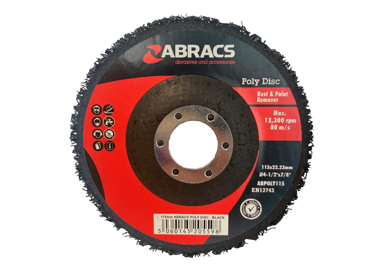 Disco abrasivo 115mm x 22 mm Disco abrasivo 115mm x 22 mm