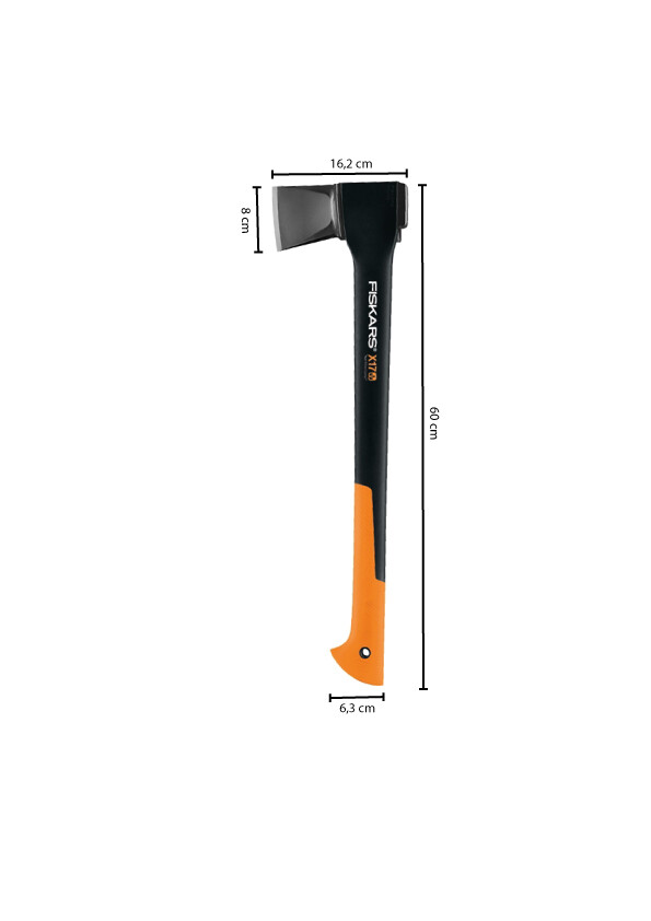 Hacha para rajar Fiskars X17 23,5"