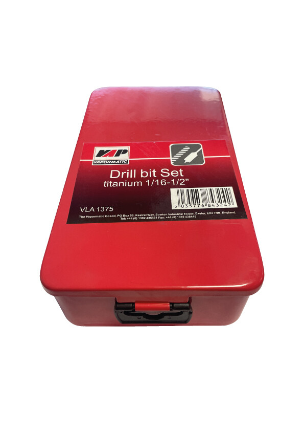 Juego de 29 brocas recubiertas de titanio Juego de 29 brocas recubiertas de titanio