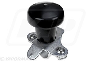 Perilla de volante color negro