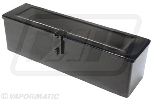 Gran caja de herramientas negra