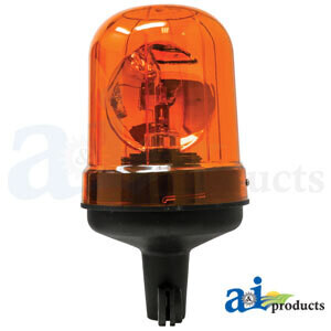 Faro giratorio Baliza LED montaje en poste 12-24V