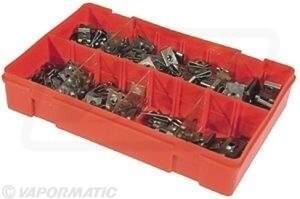 Surtido de chapas para tornillos U y J