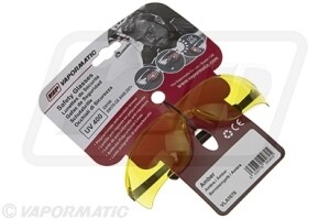 Lentes de seguridad ámbar