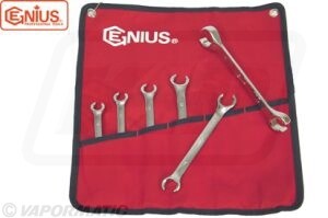 Juego de 6 llaves abocinadas métricas