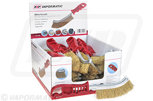 Cepillo de alambre mango de plástico