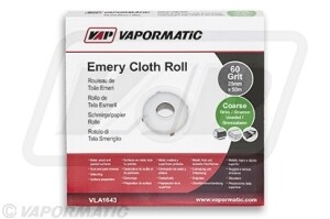 Rollo de tela esmeril grueso grano 60 25 mm X 50 m