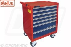 Gabinete de herramientas con ruedas 7 cajones