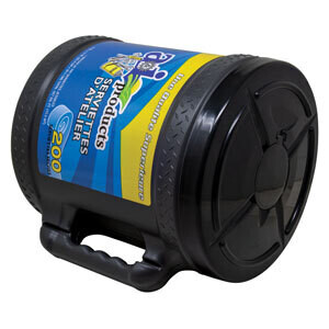 Cubo de 200 toallas secas