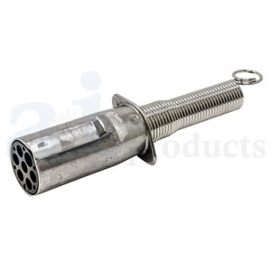Enchufe de metal para tráiler 7 pines