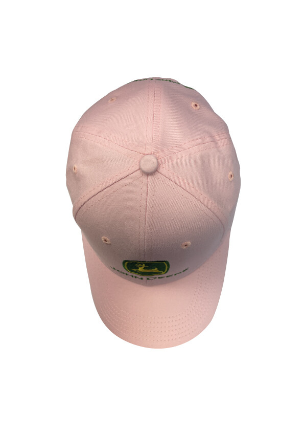 Gorro John Deere rosa