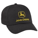 Gorro John Deere negro construcción