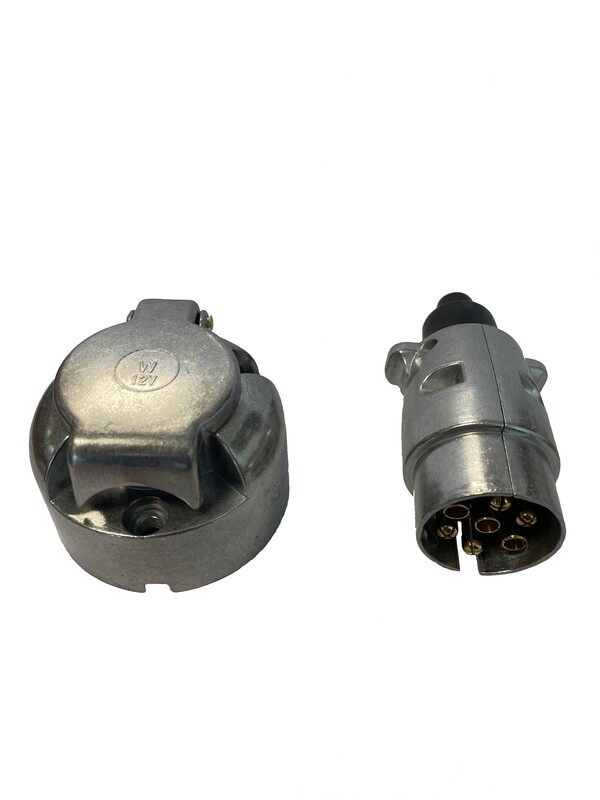 Kit enchufe de metal para tráiler 7 pines