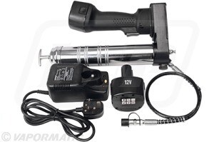 Engrasador tipo pistola inalámbrica 12V 2 baterías y cargador