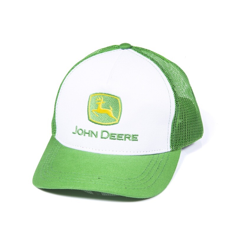 Gorro verde y blanco c/reja - Agro