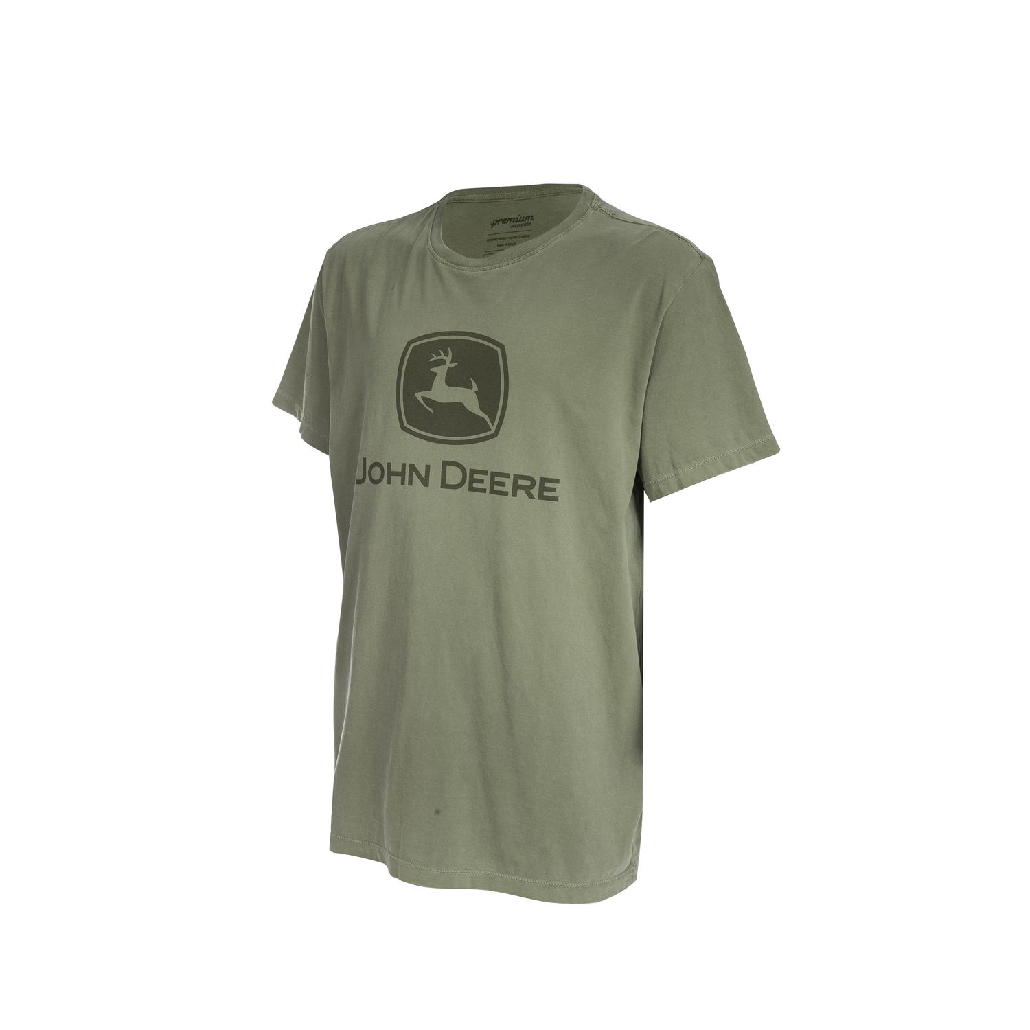 Remera verde John Deere - Talle P