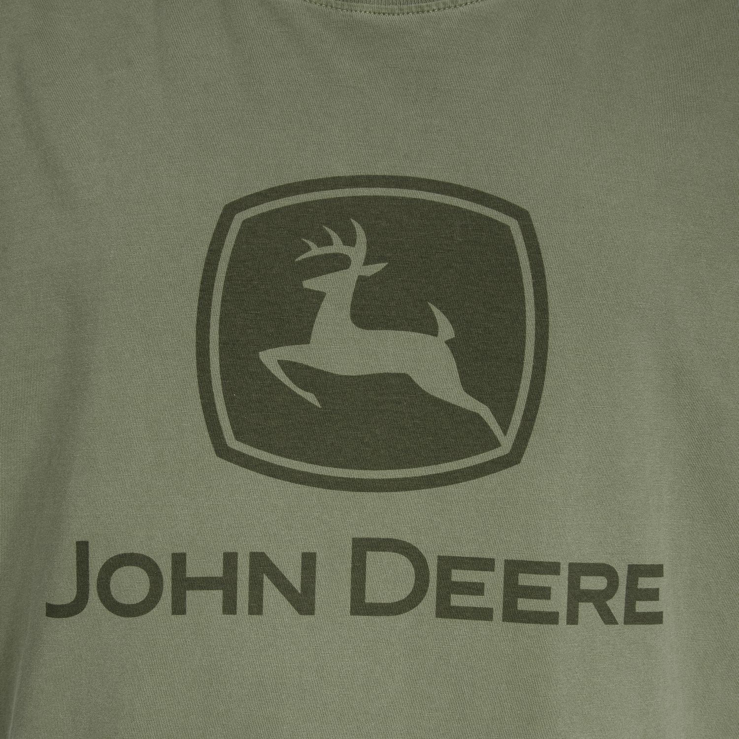 Remera verde John Deere - Talle GG