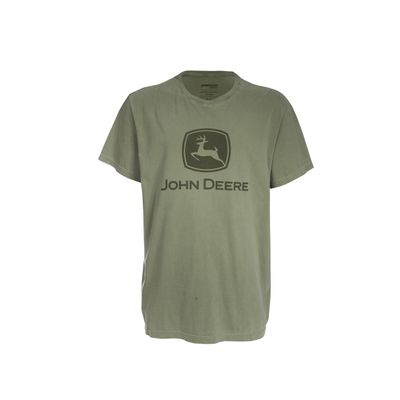 Remera verde John Deere - Talle GG