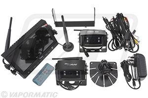 Sistema de video inalámbrico (incluye monitor de 7" y 2 cámaras)