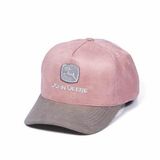 Gorro John Deere rosa estructurado