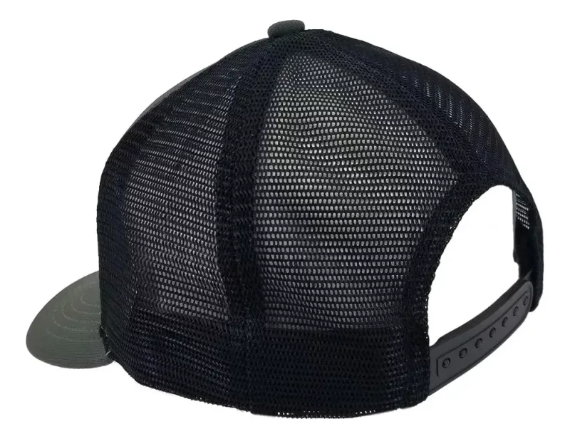 Gorro John Deere verde oliva c/reja negra