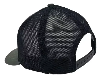 Gorro John Deere verde oliva c/reja negra
