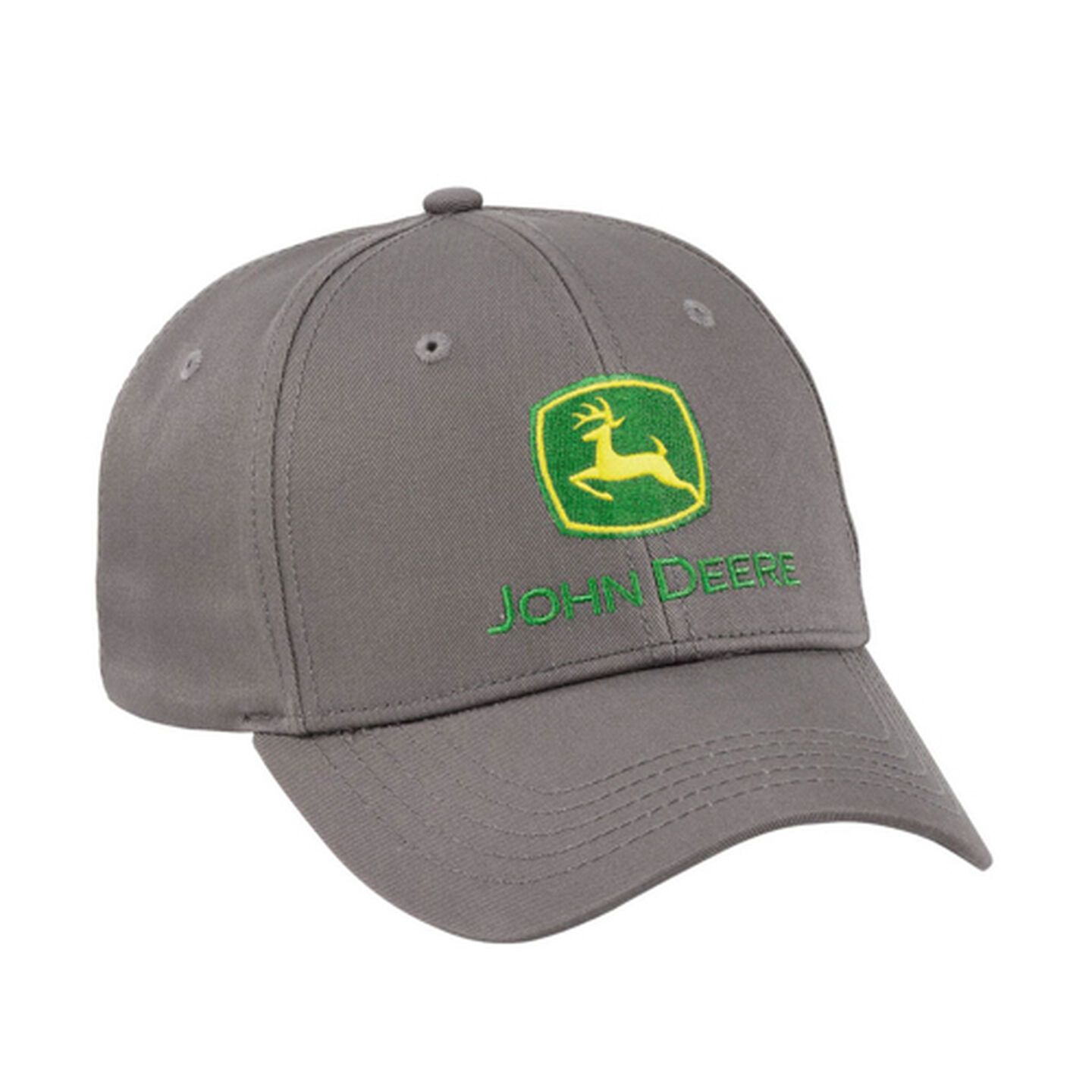 Gorro John Deere gris con logo agro
