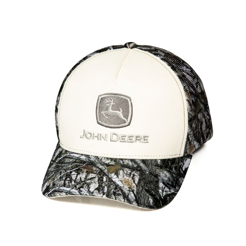 Gorro John Deere Trucker Premium Camuflaje/blanco