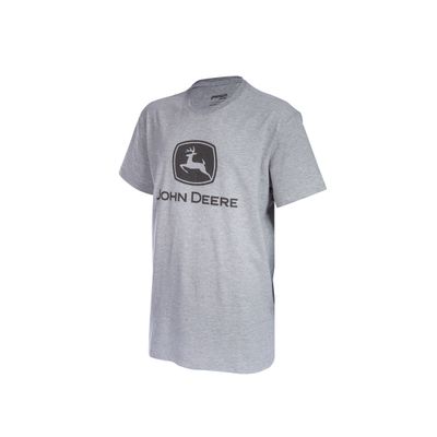 Remera Clásica Gris Mixto John Deere