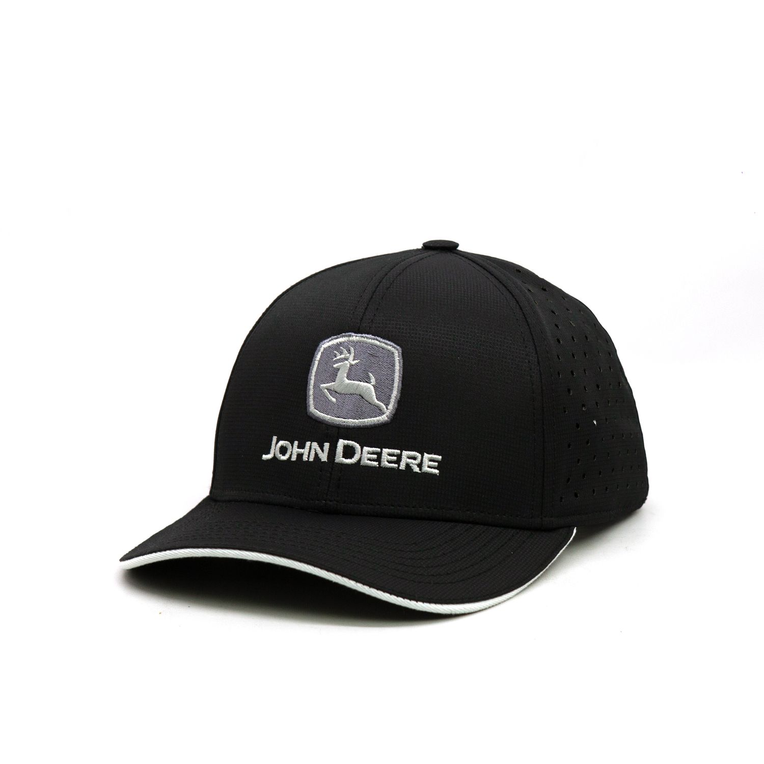Gorro John Deere Trucker Negro Construcción
