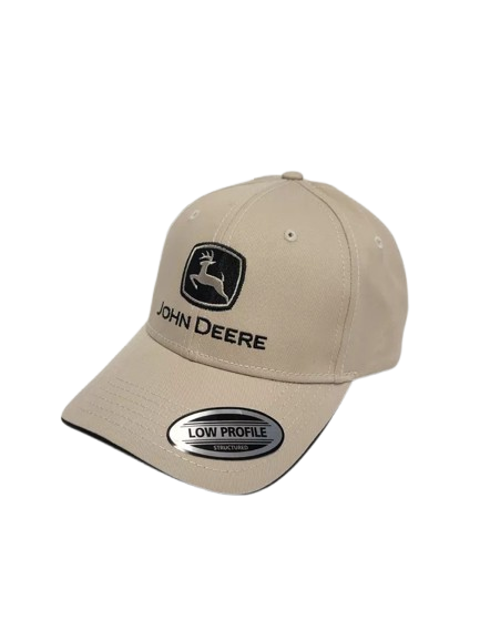 Gorra John Deere Beige Construcción