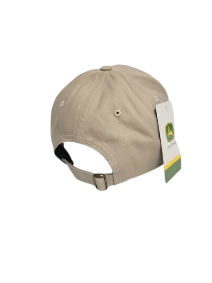 Gorra John Deere Beige Construcción
