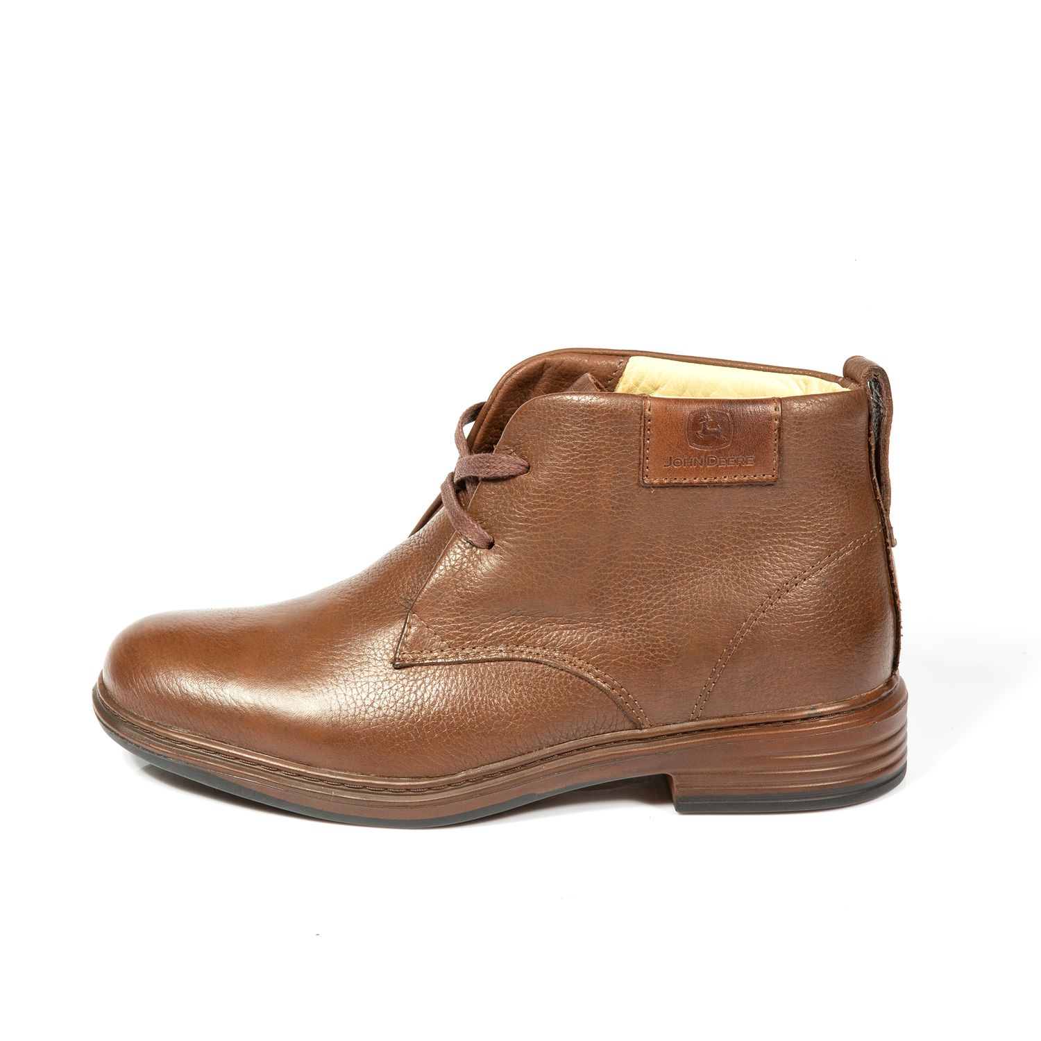 Bota John Deere de Couro Field Gentlemen Floater Brown - Talle 44